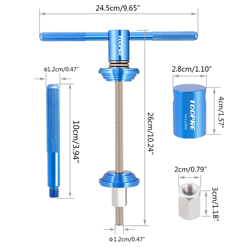 Practical Bike Bicycle Headset BB Bottom Bracket CNC Knurling Design Cycling Accessories Press Installation Tool
Practical Bike Bicycle Headset BB Bottom Bracket CNC Knurling Design Cycling Accessories Press Installation Tool