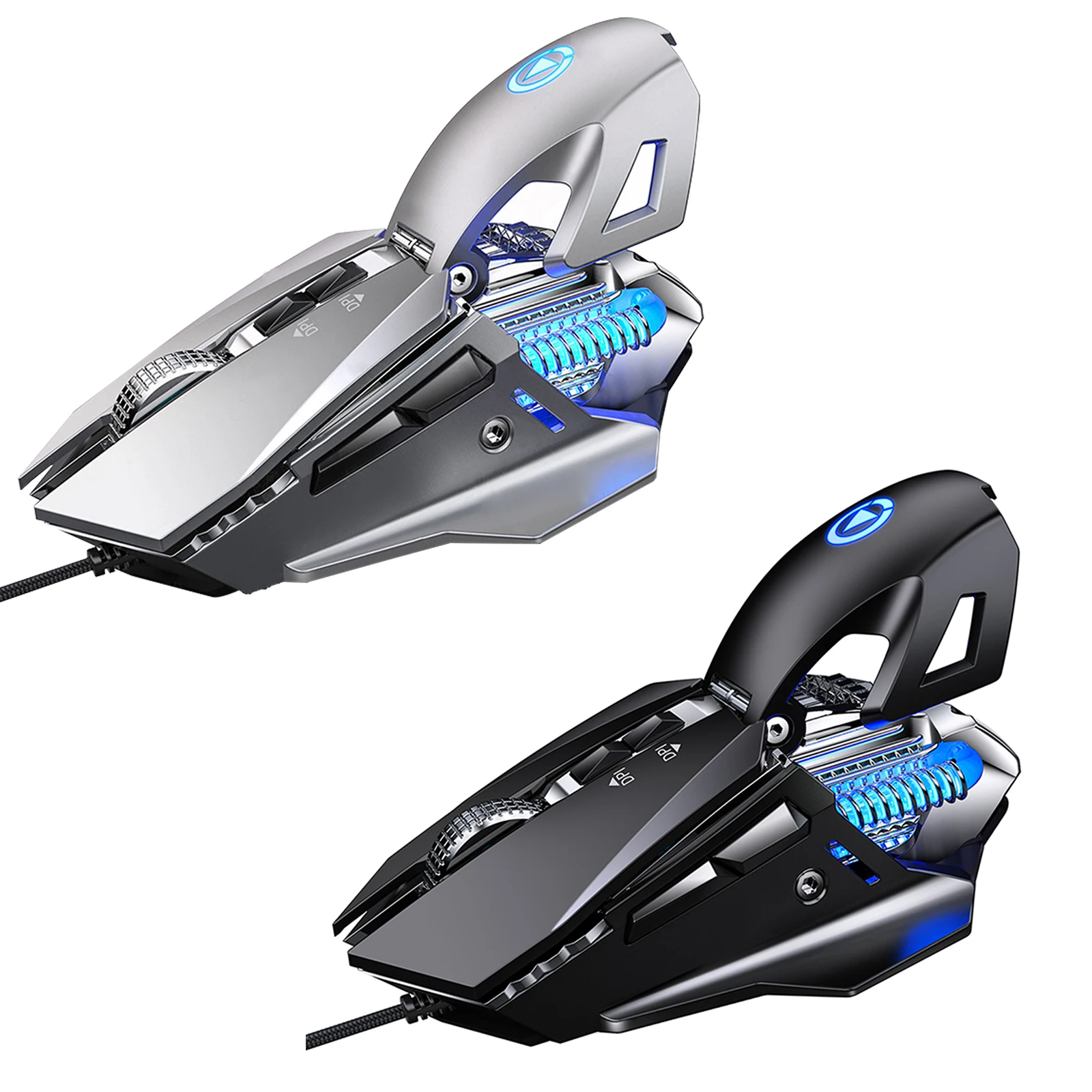 Colorful Water-Cooled Light Ergonomic Gaming Mouse USB Wired Game Mause7200 DPI Mice With LED Backlight 7 Button For PC Laptop
Colorful Water-Cooled Light Ergonomic Gaming Mouse USB Wired Game Mause7200 DPI Mice With LED Backlight 7 Button For PC Laptop