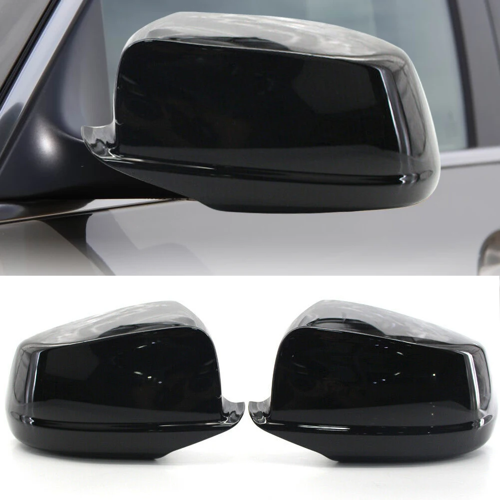 1 Pair Black Side Rear View Mirror Cover Cap Fit For BMW 5 Series F10 Sedan Pre-LCI 2011 2012 2013 51167216369 51167216370
1 Pair Black Side Rear View Mirror Cover Cap Fit For BMW 5 Series F10 Sedan Pre-LCI 2011 2012 2013 51167216369 51167216370