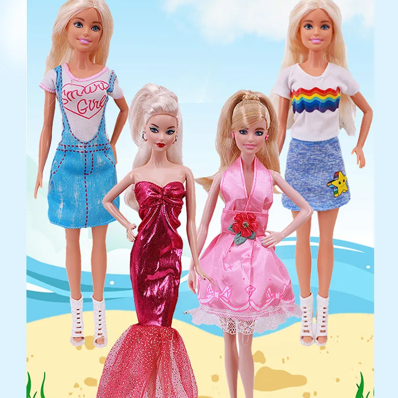 Doll Clothes For Barbies Baby Printed Skirts&Suits Beauty And Fashion To The Dolls Of Our Future Generations
Doll Clothes For Barbies Baby Printed Skirts&Suits Beauty And Fashion To The Dolls Of Our Future Generations
