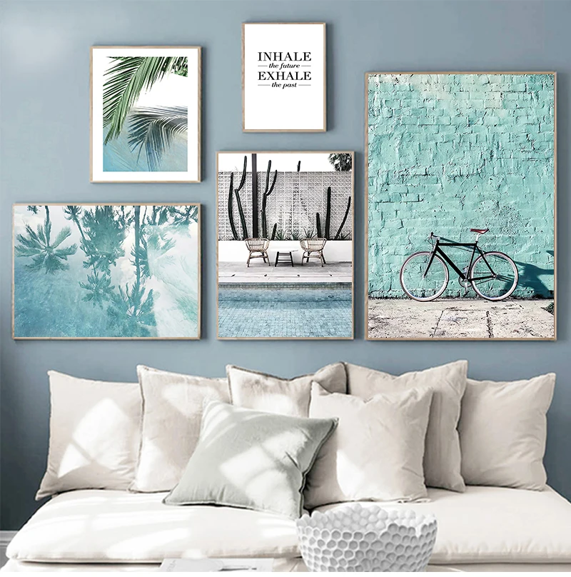 Tropical Decoration Canvas Painting Blue Sea Bicycle Landscape Poster Nordic Print Decorative Wall Art Picture Living Room Decor
Tropical Decoration Canvas Painting Blue Sea Bicycle Landscape Poster Nordic Print Decorative Wall Art Picture Living Room Decor