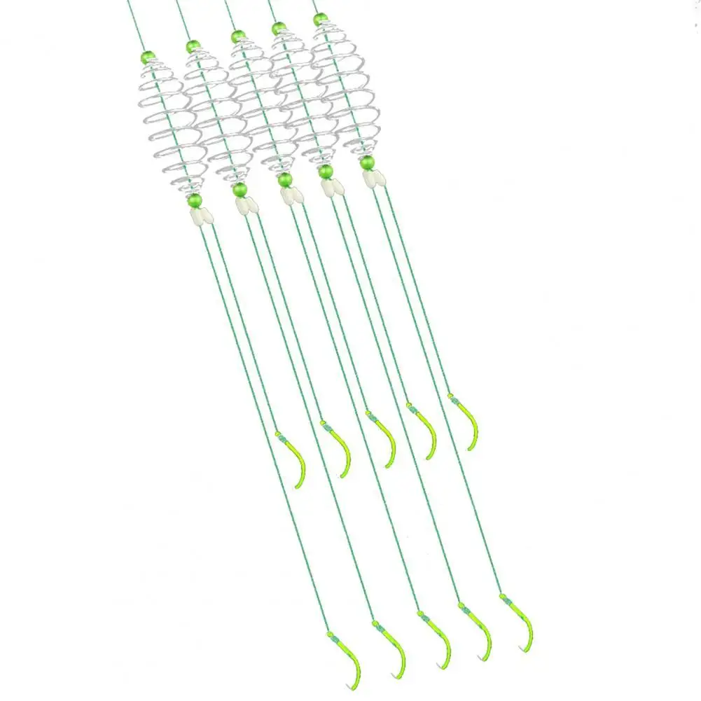 Professional fishing 5-piece portable hook fishing lure spring accessories multifunctional non-disposable
Professional fishing 5-piece portable hook fishing lure spring accessories multifunctional non-disposable
