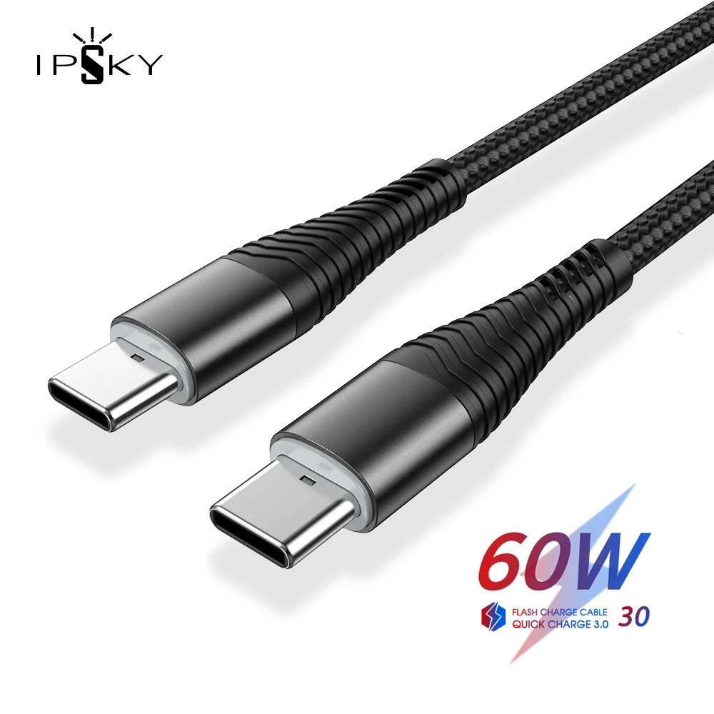 Кабель USB Type C с поддержкой быстрой зарядки 60 Вт|Кабели для мобильных телефонов| |