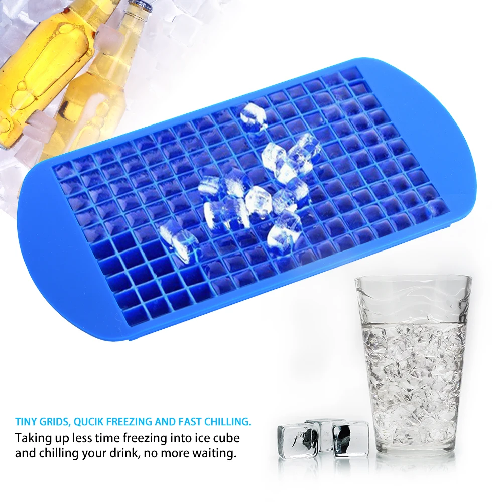 Silicone Ice Cube Mold 160 Grids Small Ice Maker Tiny Ice Cube Trays Chocolate Mold Mould Maker for Kitchen Bar Party Drinks
Silicone Ice Cube Mold 160 Grids Small Ice Maker Tiny Ice Cube Trays Chocolate Mold Mould Maker for Kitchen Bar Party Drinks