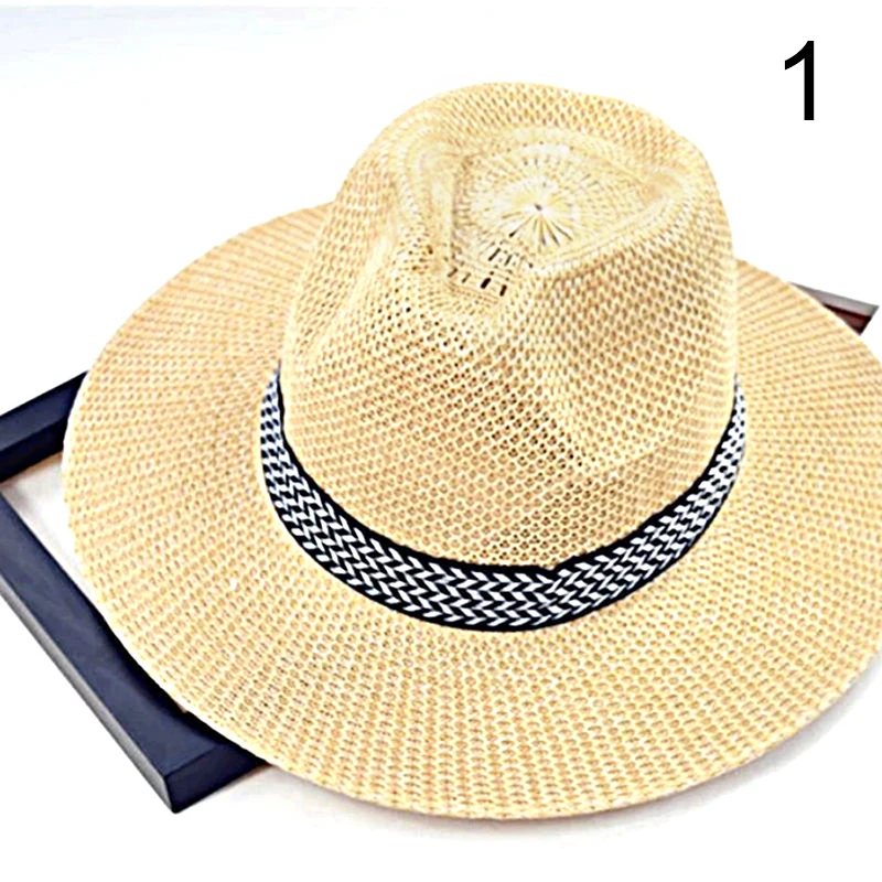 1pcs Women Wide Brim Beach Men Hats Fashion Foldable Summer Unisex Sun Hat Casual Vacation Panama Straw Hat
1pcs Women Wide Brim Beach Men Hats Fashion Foldable Summer Unisex Sun Hat Casual Vacation Panama Straw Hat