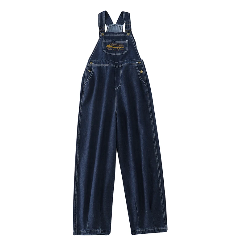 Early Spring 2021 New Internet Popular Embroidery Loose Shoulder Strap Jeans High Waist Petite All-Matching Figure Flattering
Early Spring 2021 New Internet Popular Embroidery Loose Shoulder Strap Jeans High Waist Petite All-Matching Figure Flattering