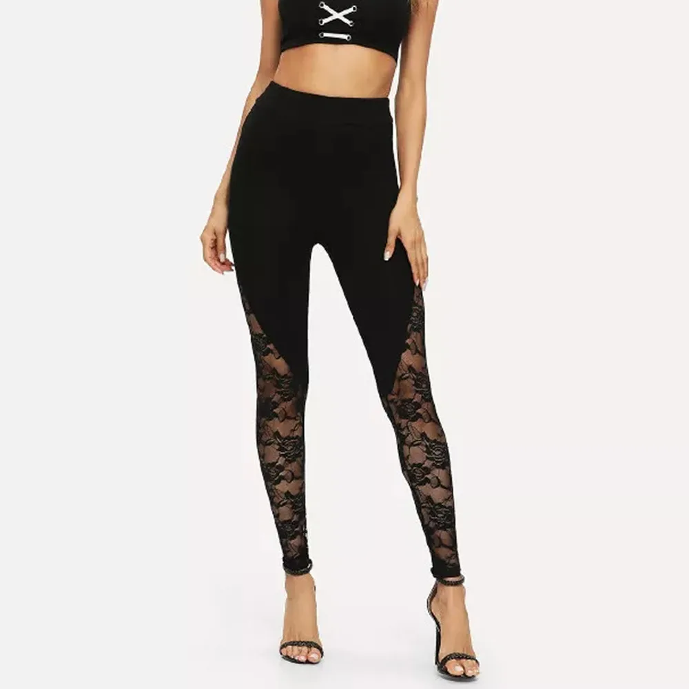 Fashion Legging Womens Sexy Seamless Leggings Lace Trousers Patchwork Sport Casual Fitness Gym Clothing Pantalon Pour Femme
Fashion Legging Womens Sexy Seamless Leggings Lace Trousers Patchwork Sport Casual Fitness Gym Clothing Pantalon Pour Femme