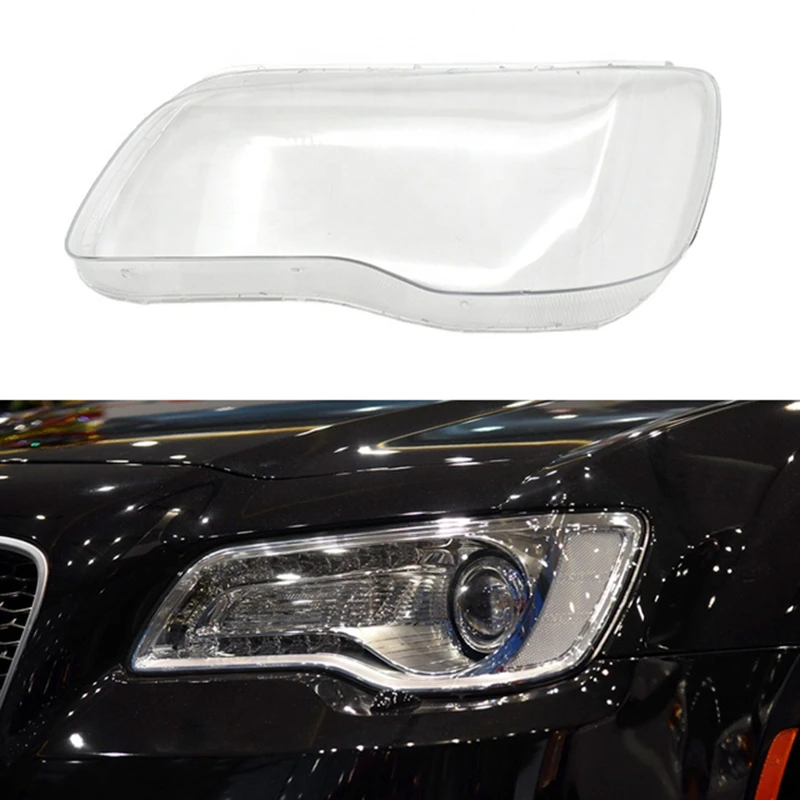 Car Front Headlight Shell Lamp Shade Transparent Cover Glass Headlight Cover for Chrysler 300C 2011- 2020 
Car Front Headlight Shell Lamp Shade Transparent Cover Glass Headlight Cover for Chrysler 300C 2011- 2020