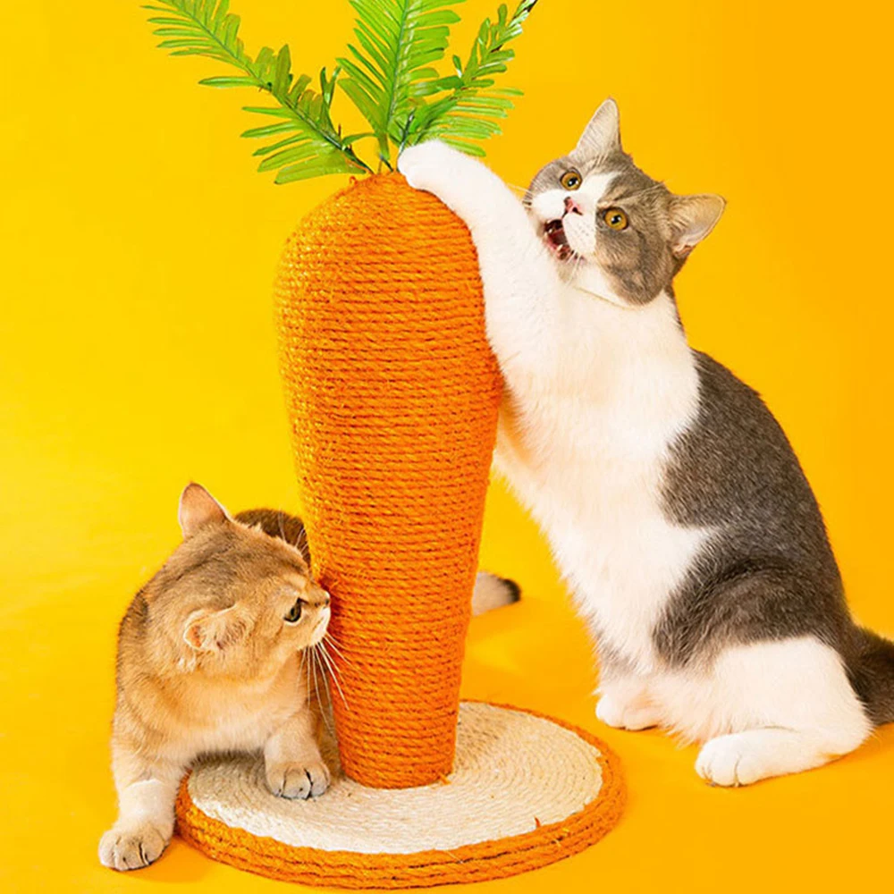 Cat Scratcher Cat Tree Sisal Carrot Cat Climbing Frame Scratching Post Cat Toy Grinding Claw Tickle Carrot Pet Product Cat Tree
Cat Scratcher Cat Tree Sisal Carrot Cat Climbing Frame Scratching Post Cat Toy Grinding Claw Tickle Carrot Pet Product Cat Tree