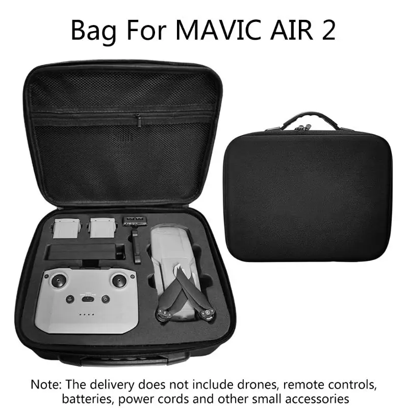 Portable Handbag Carrying Case Anti-scratch Storage Bag Box for D-JI Mavic Air 2
Portable Handbag Carrying Case Anti-scratch Storage Bag Box for D-JI Mavic Air 2