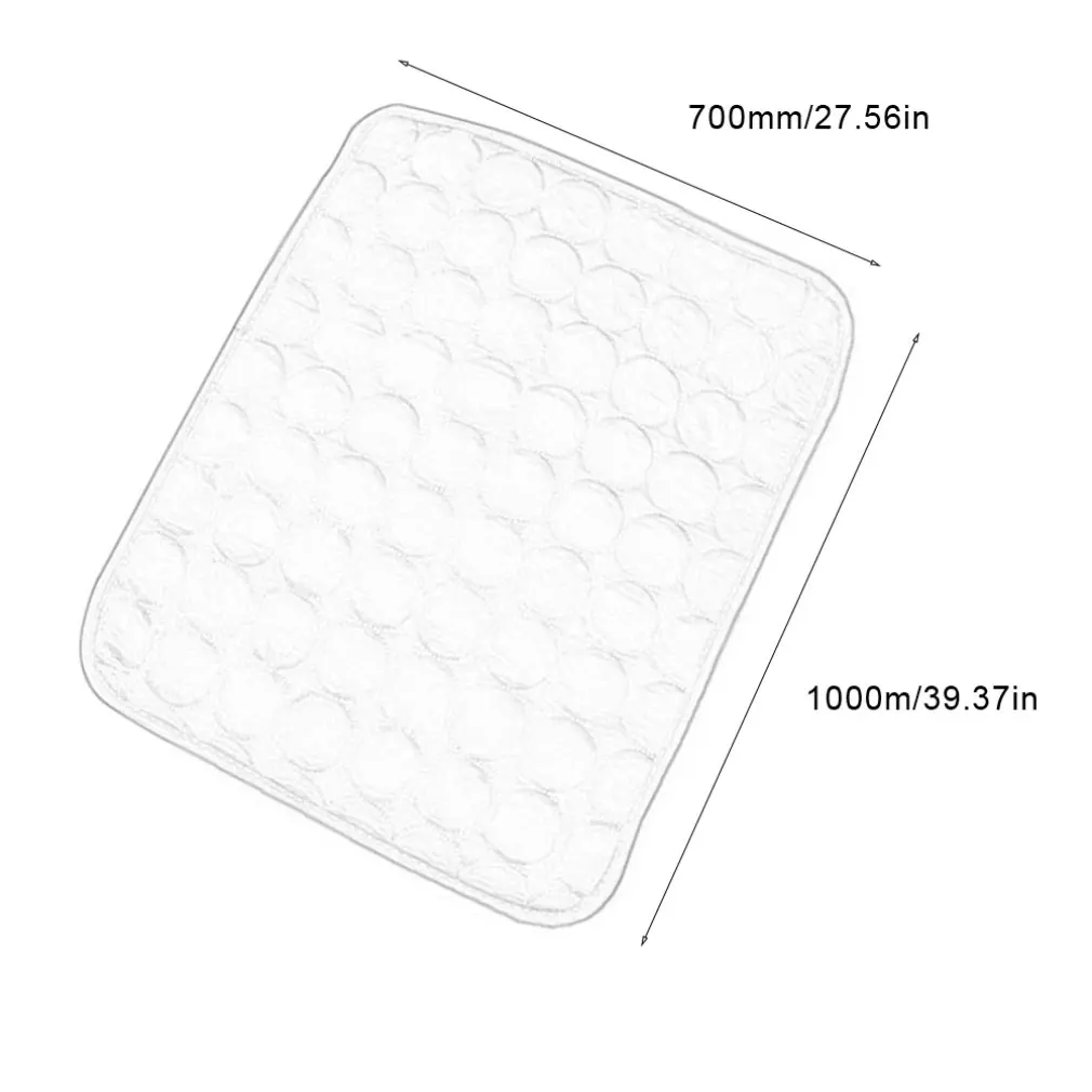 Pet Cooling Mat Self Cooling Pad Pressure Activated Comfort Cooler Non-Toxic Gel Mat for Dogs Cats for Outdoor Bed Dropship
Pet Cooling Mat Self Cooling Pad Pressure Activated Comfort Cooler Non-Toxic Gel Mat for Dogs Cats for Outdoor Bed Dropship