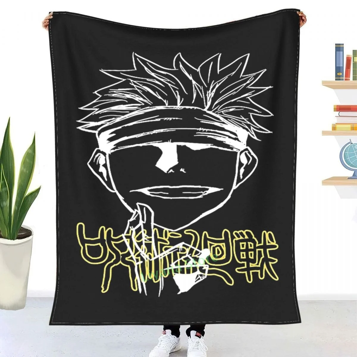 Satoru Gojou Jujutsu Kaisen Fanart Text Throw Blanket 3D printed sofa bedroom decorative blanket children adult Christmas gift
Satoru Gojou Jujutsu Kaisen Fanart Text Throw Blanket 3D printed sofa bedroom decorative blanket children adult Christmas gift