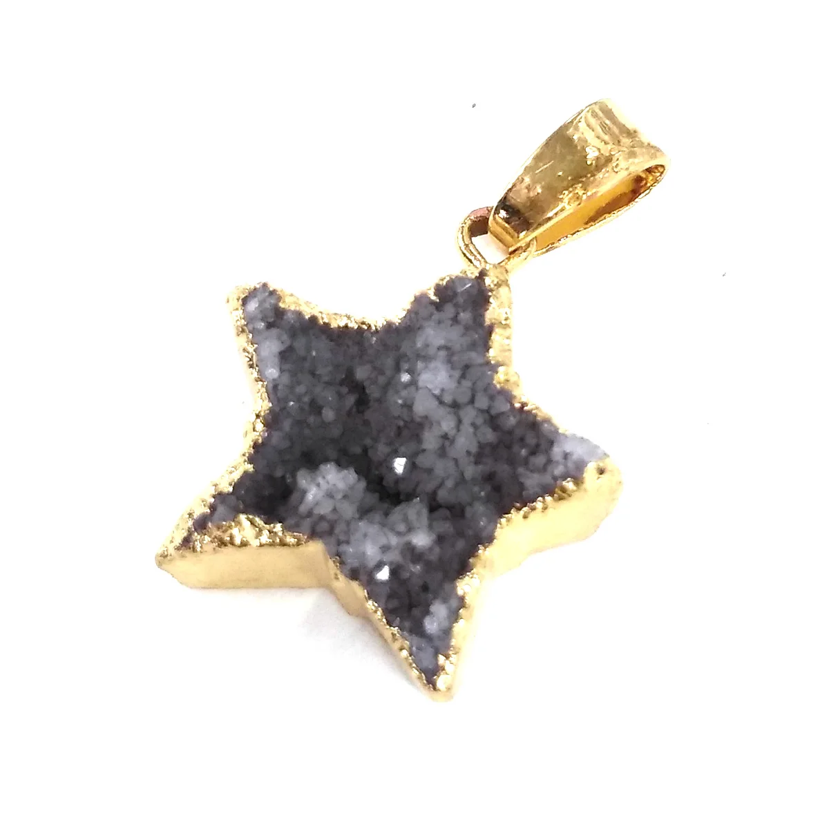 Natural Stone Pendants Pentagram Agates Pendant For Jewelry Making Necklace Accessories GIft For Women Size 19x27mm
Natural Stone Pendants Pentagram Agates Pendant For Jewelry Making Necklace Accessories GIft For Women Size 19x27mm