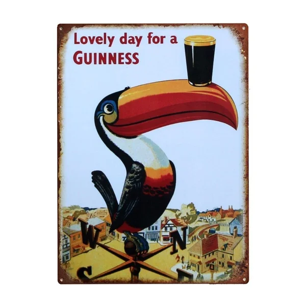 Metal Tin Sign Lovely Day for a Guinness Decor Bar Pub Home Retro Vintage Tin Sign Bar Pub Home Metal Poster Wall Art Decor
Metal Tin Sign Lovely Day for a Guinness Decor Bar Pub Home Retro Vintage Tin Sign Bar Pub Home Metal Poster Wall Art Decor