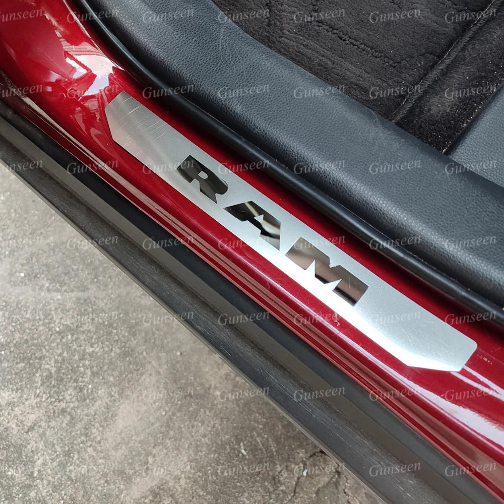 For Dodge Ram 2010 2015 2022 Door Sill Protector Scuff Plate Cover Trim Stainless Steel Threshold Pedal Styling Car Accessories
For Dodge Ram 2010 2015 2022 Door Sill Protector Scuff Plate Cover Trim Stainless Steel Threshold Pedal Styling Car Accessories