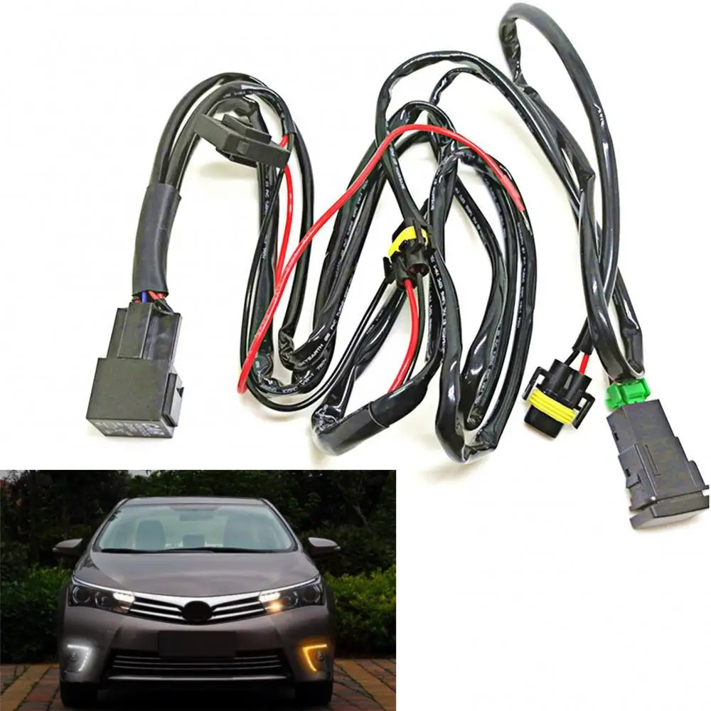 12V 55W Car H11 Fog Light Lamp Wire Wiring Harness On/Off Socket Connector Loom Cable Kit for Toyota Corolla
12V 55W Car H11 Fog Light Lamp Wire Wiring Harness On/Off Socket Connector Loom Cable Kit for Toyota Corolla