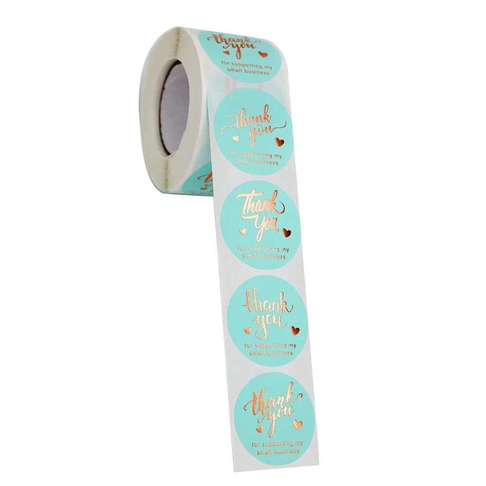 500Pcs/Roll Thank You Sticker Decorative Label Gift Wrapping Decal Sealing Decal 
500Pcs/Roll Thank You Sticker Decorative Label Gift Wrapping Decal Sealing Decal