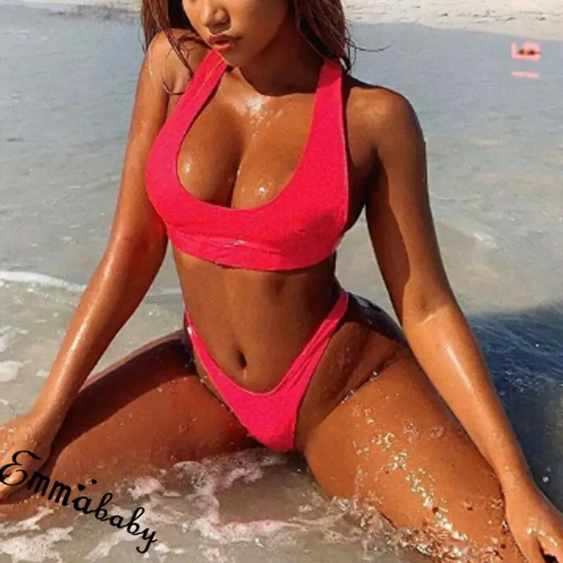 Женский привлекательный бандажный бюстгальтер пуш-ап из искусственной кожи с низкой талией, треугольный купальник, купальный комплект бик...
Женский привлекательный бандажный бюстгальтер пуш-ап из искусственной кожи с низкой талией, треугольный купальник, купальный комплект бик...