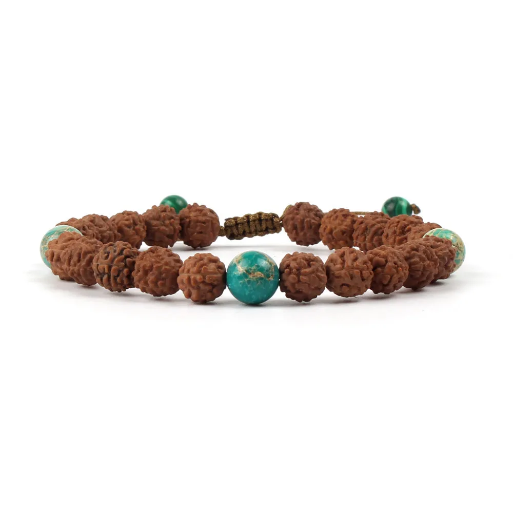 Nepalese Vajra Bodhi Beads Woven Rope Bracelets Handmade Jewelry
Nepalese Vajra Bodhi Beads Woven Rope Bracelets Handmade Jewelry