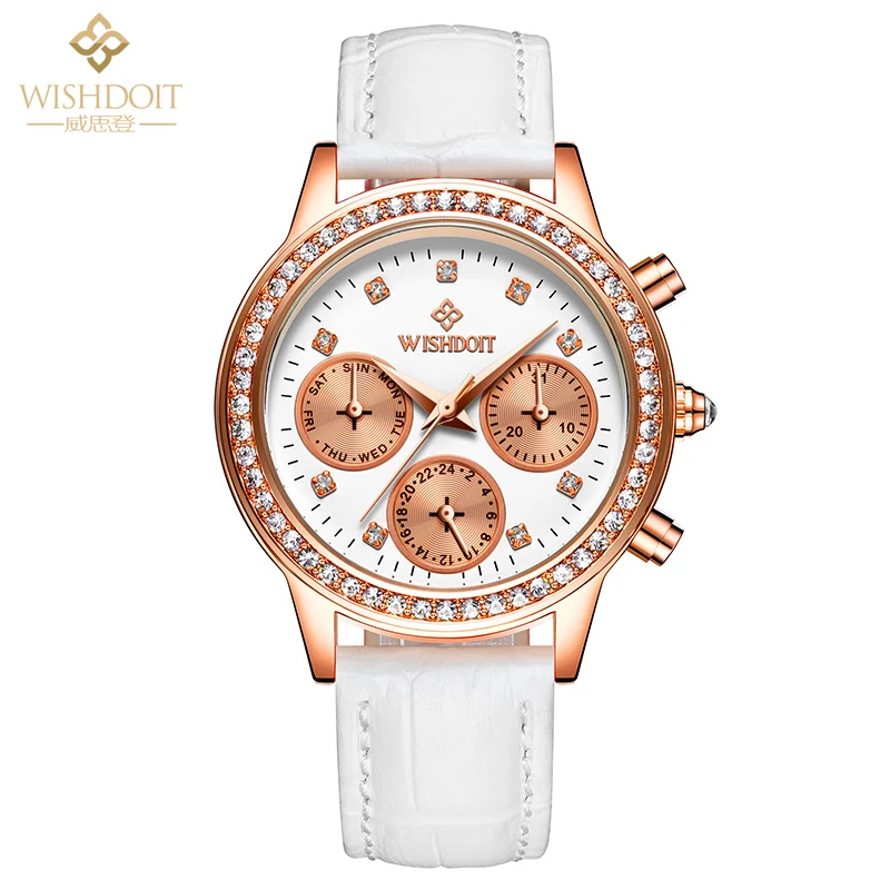 WISHDOIT 2020 New Women's Watch Top Luxury Brand Fashion Casual Women's Watch Waterproof Women's Wrist Watch Feminino
WISHDOIT 2020 New Women's Watch Top Luxury Brand Fashion Casual Women's Watch Waterproof Women's Wrist Watch Feminino