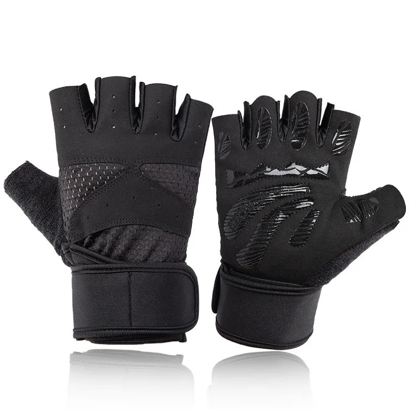 Men Women Half Finger Gym Gloves Non-slip Shockproof Breathable Sports Fitness Wrist Protection Weight Lifting Training Gloves
Men Women Half Finger Gym Gloves Non-slip Shockproof Breathable Sports Fitness Wrist Protection Weight Lifting Training Gloves