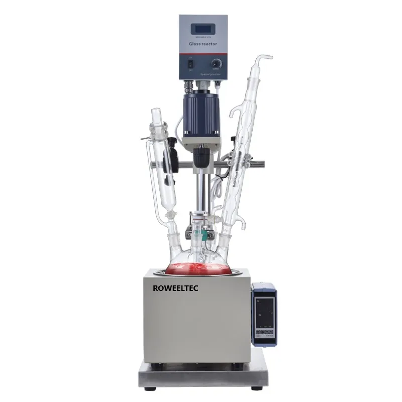 2L Stirring Motor-driven Single-deck Glass Chemical Reactor Reaction Vessel Brand New H#
2L Stirring Motor-driven Single-deck Glass Chemical Reactor Reaction Vessel Brand New H#
