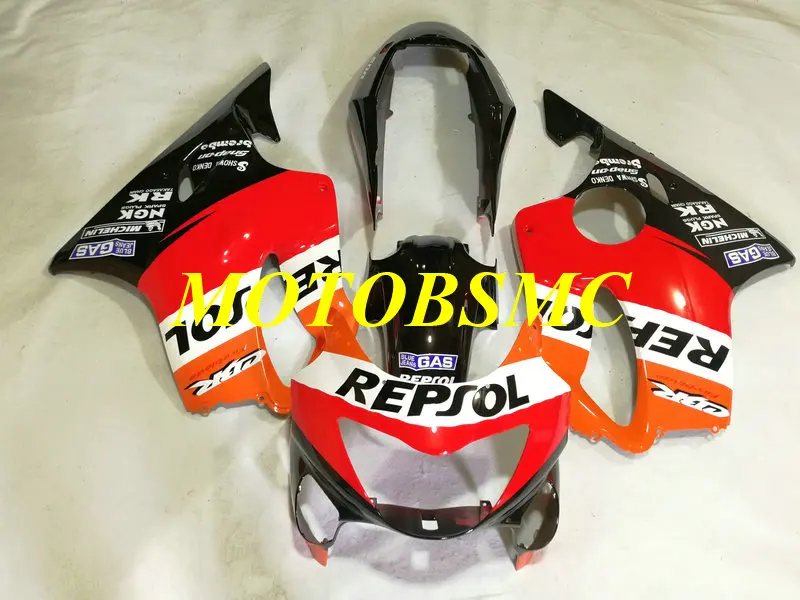 Литьевая форма обтекатель комплект для CBR600F4 99 00 CBR600 F4 1999 2000 CBR 600 ABS Красный Черный