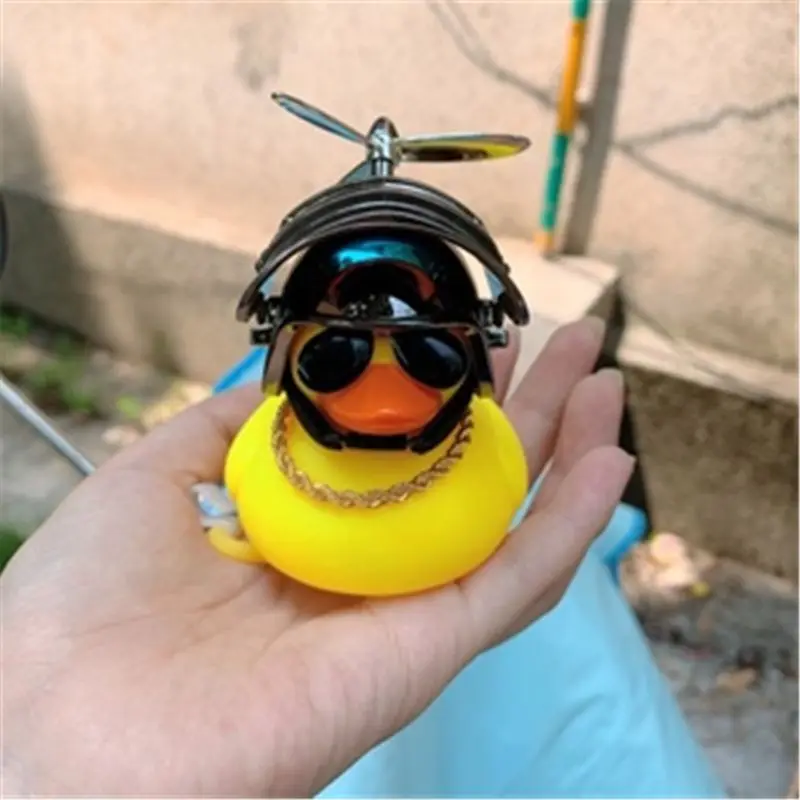 Luminous shine Airscrew Helmet Standing Duck Broken Wind Small Yellow Duck Bike Motor Riding Cycling Lights Bicycle Accessories
Luminous shine Airscrew Helmet Standing Duck Broken Wind Small Yellow Duck Bike Motor Riding Cycling Lights Bicycle Accessories