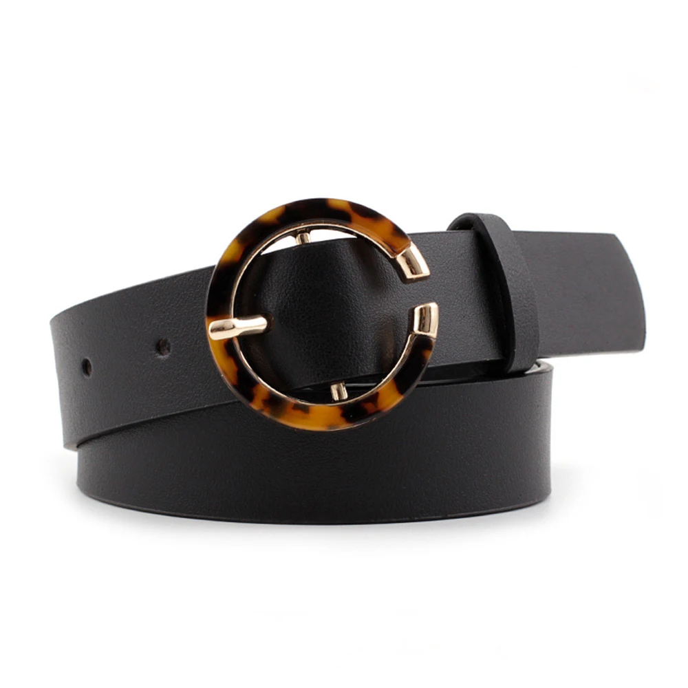 Fashion PU Leather Belts Simple Round Leopard Print Buckle Women Belts Vintage Jeans Dress Decor Waistbands
Fashion PU Leather Belts Simple Round Leopard Print Buckle Women Belts Vintage Jeans Dress Decor Waistbands