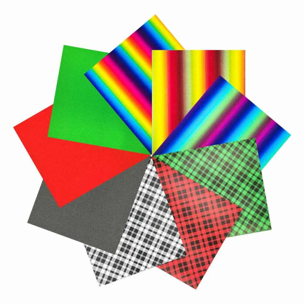 9 Sheets 12"x10" Bundle Rainbow Plaids Adhesive Vinyl Film Making Sign Letter for Christmas Home Porcelains Decal Decor DIY Gift
9 Sheets 12"x10" Bundle Rainbow Plaids Adhesive Vinyl Film Making Sign Letter for Christmas Home Porcelains Decal Decor DIY Gift