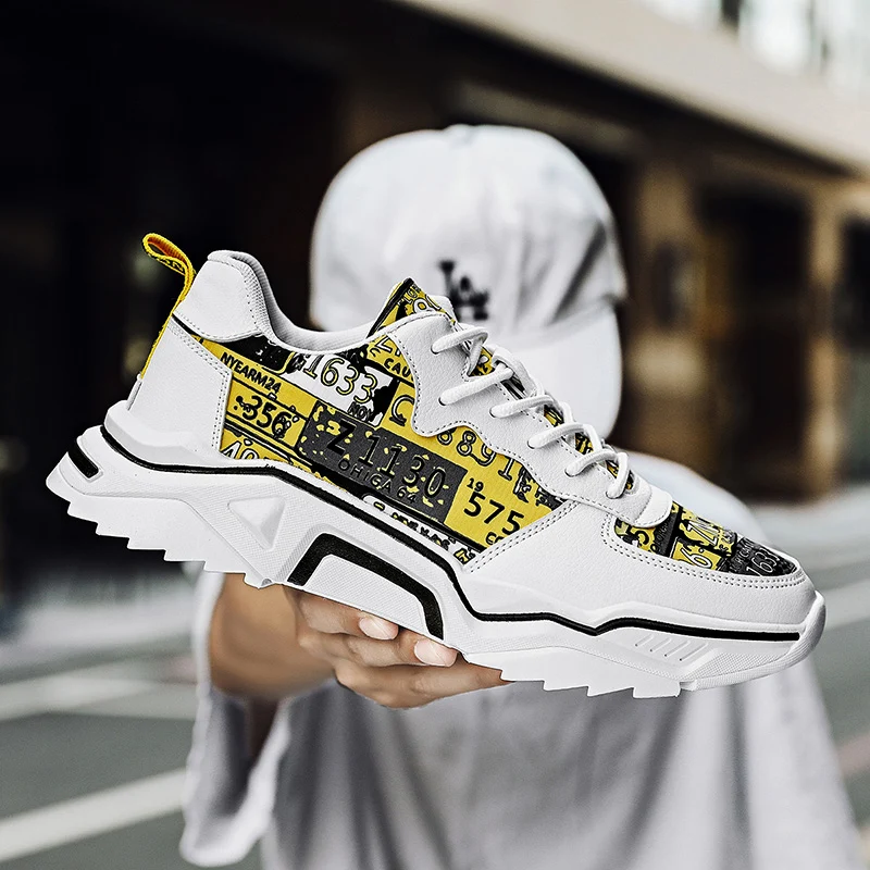 Summer breathable casual men's shoes light walking shoes sports shoes thick bottom graffiti cloth shoes fashion men's shoes36-44
Summer breathable casual men's shoes light walking shoes sports shoes thick bottom graffiti cloth shoes fashion men's shoes36-44