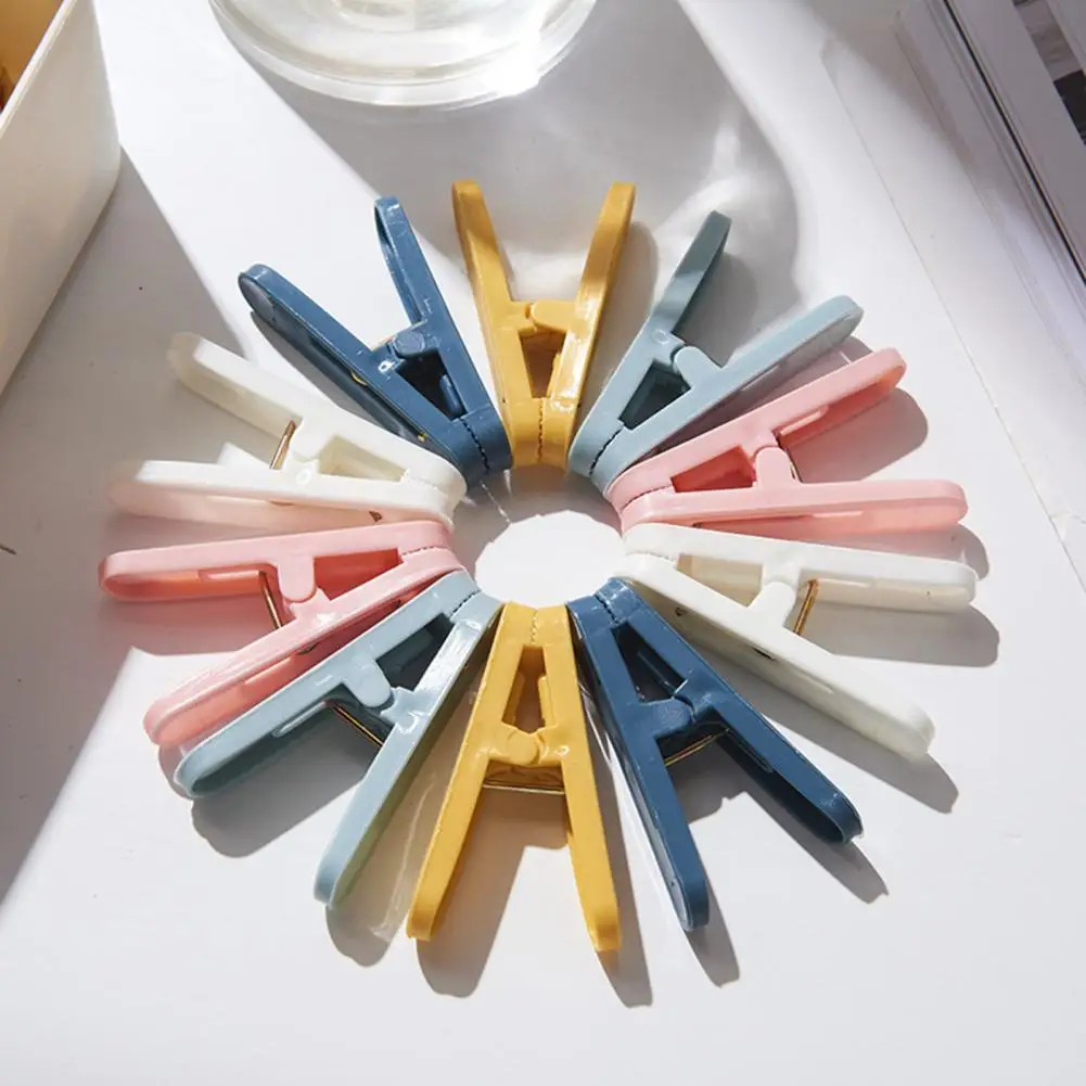 50Pcs Clips Plastic Fixing Pegs Windproof Household Clothespins for Home Laundry Drying
50Pcs Clips Plastic Fixing Pegs Windproof Household Clothespins for Home Laundry Drying