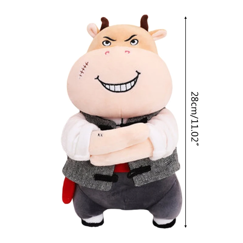 2021 New Year Chinese Zodiac Ox Year Mascot Cattle Plush Toys Cotton Stuffed Red Cow Doll for Children Kids Birthday 
2021 New Year Chinese Zodiac Ox Year Mascot Cattle Plush Toys Cotton Stuffed Red Cow Doll for Children Kids Birthday