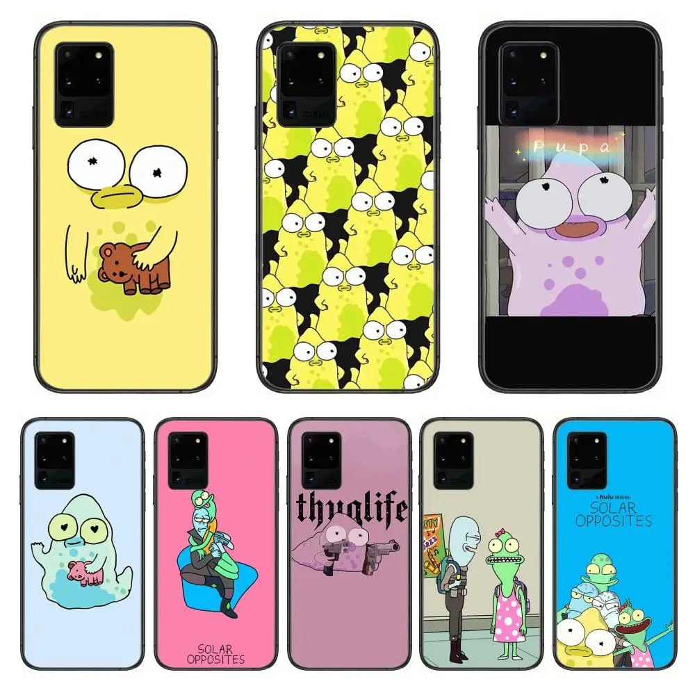 Anime solar opposites Phone cover hull For SamSung Galaxy S 6 7 8 9 10 20 21 Plus Edge E note 5G Lite Ultra black soft bumpe
Anime solar opposites Phone cover hull For SamSung Galaxy S 6 7 8 9 10 20 21 Plus Edge E note 5G Lite Ultra black soft bumpe