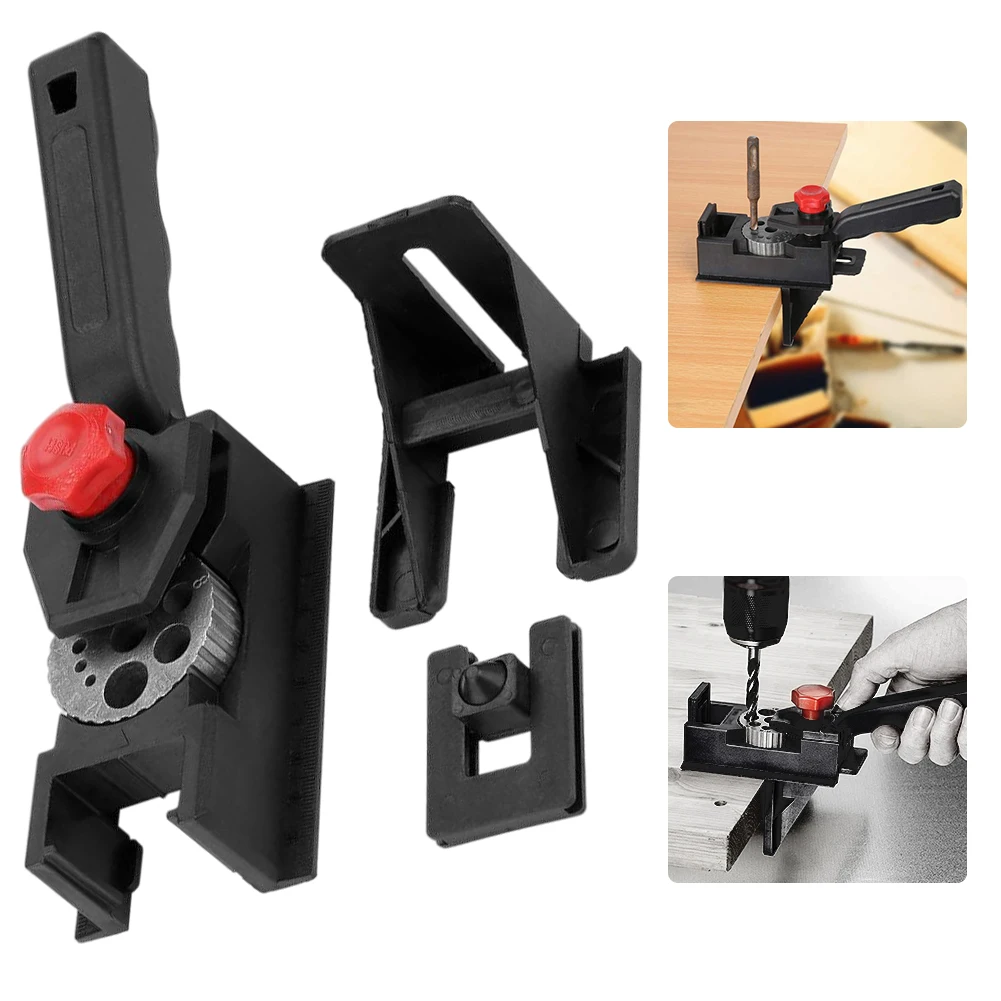Handheld Jig Drilling Guide 3-12MM Doweling Hole Saw Jig Metal Multi-Function Woodworking Carpentry Positioner Locator Tool 
Handheld Jig Drilling Guide 3-12MM Doweling Hole Saw Jig Metal Multi-Function Woodworking Carpentry Positioner Locator Tool