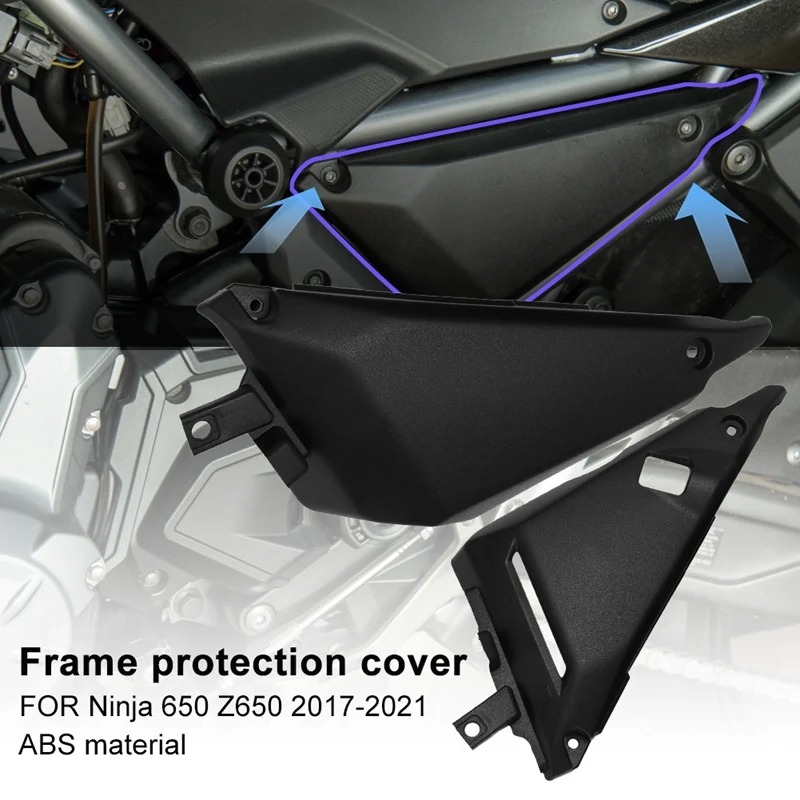 Motorcycle Frame Protective Cover Frame Fairing Engine Middle Frame Cover for Kawasaki Ninja 650 Z650 2017-2021
Motorcycle Frame Protective Cover Frame Fairing Engine Middle Frame Cover for Kawasaki Ninja 650 Z650 2017-2021