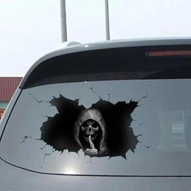 Waterproof Car 3D Decals Sticker Scary Skull Bone Skeleton Window Bumper Truck SUV Home Door Decro Wall Sticker
Waterproof Car 3D Decals Sticker Scary Skull Bone Skeleton Window Bumper Truck SUV Home Door Decro Wall Sticker