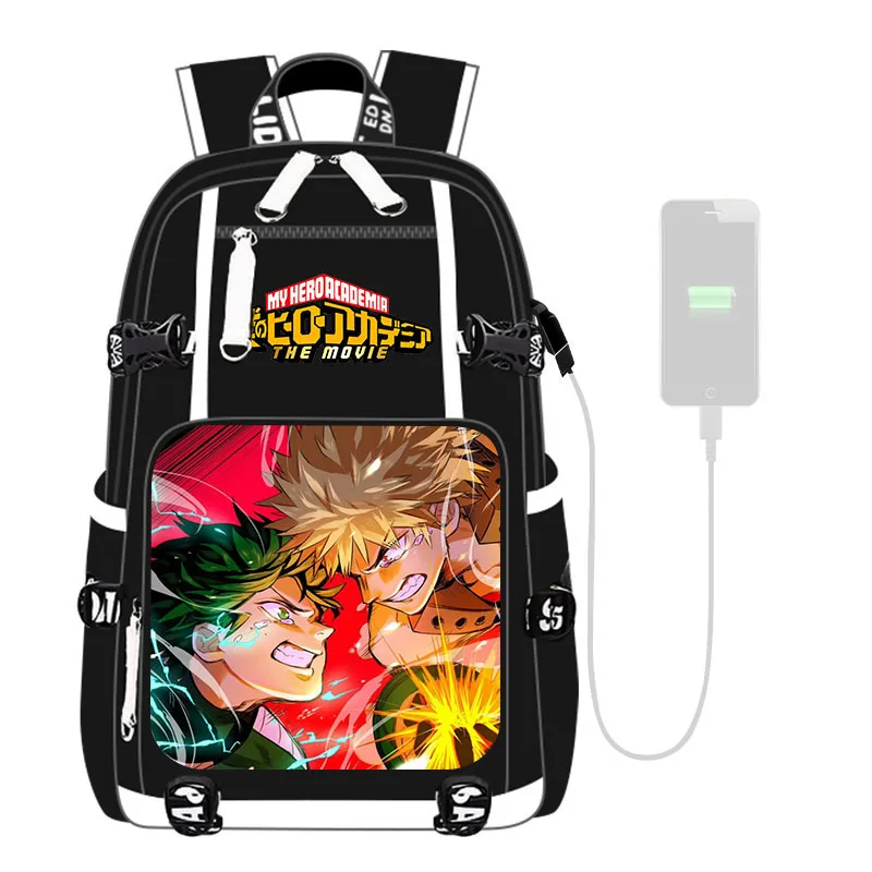 Anime Printed Schoolbag My Hero Academia Bag Mochilas Canvas Travel Bag Notebook Backpack for Students Adult
Anime Printed Schoolbag My Hero Academia Bag Mochilas Canvas Travel Bag Notebook Backpack for Students Adult