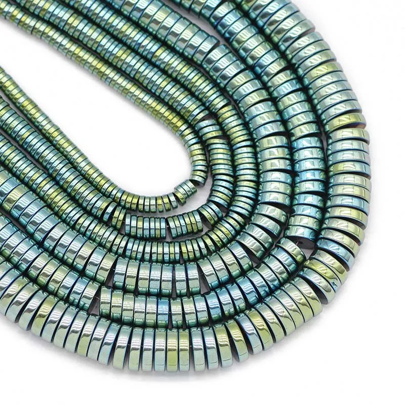 Natural Stone Flat Round Coin Hematite Copper Spacer 3/4/6/8MM Charm Loose Beads For Jewelry Making DIY Bracelet Charm Findings
Natural Stone Flat Round Coin Hematite Copper Spacer 3/4/6/8MM Charm Loose Beads For Jewelry Making DIY Bracelet Charm Findings