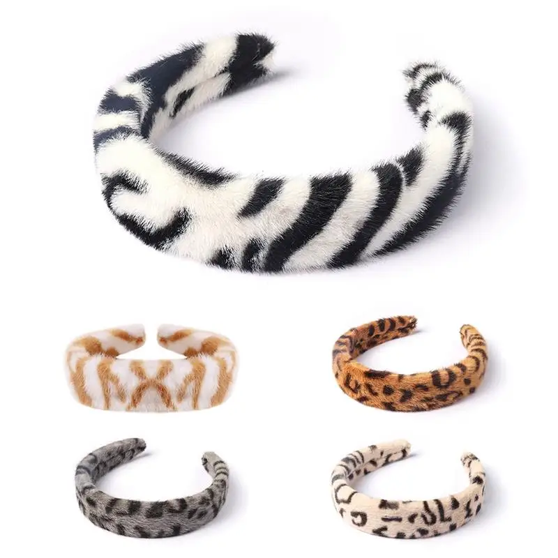 New Women Hair Bands Hair Accessories Fashion Korean Soft Plush Headband Leopard Hair Band Leopard Fur Hair Hoop For Women
New Women Hair Bands Hair Accessories Fashion Korean Soft Plush Headband Leopard Hair Band Leopard Fur Hair Hoop For Women