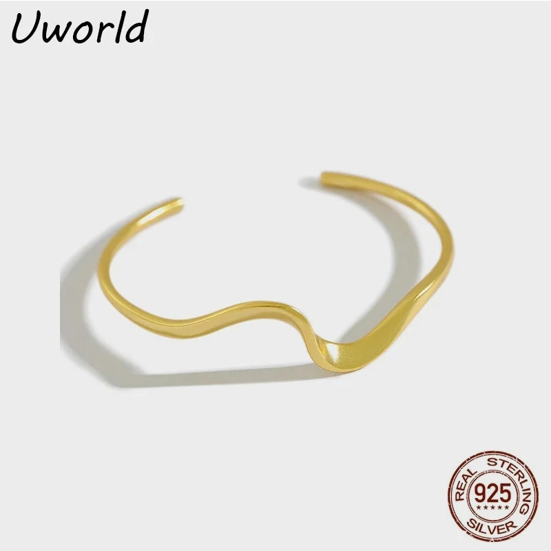 S925 стерлингового серебра волнистые Браслет платиновым 18K позолоченные сердцебиение Форма браслеты на запястье браслет ювелирные украшени...
S925 стерлингового серебра волнистые Браслет платиновым 18K позолоченные сердцебиение Форма браслеты на запястье браслет ювелирные украшени...