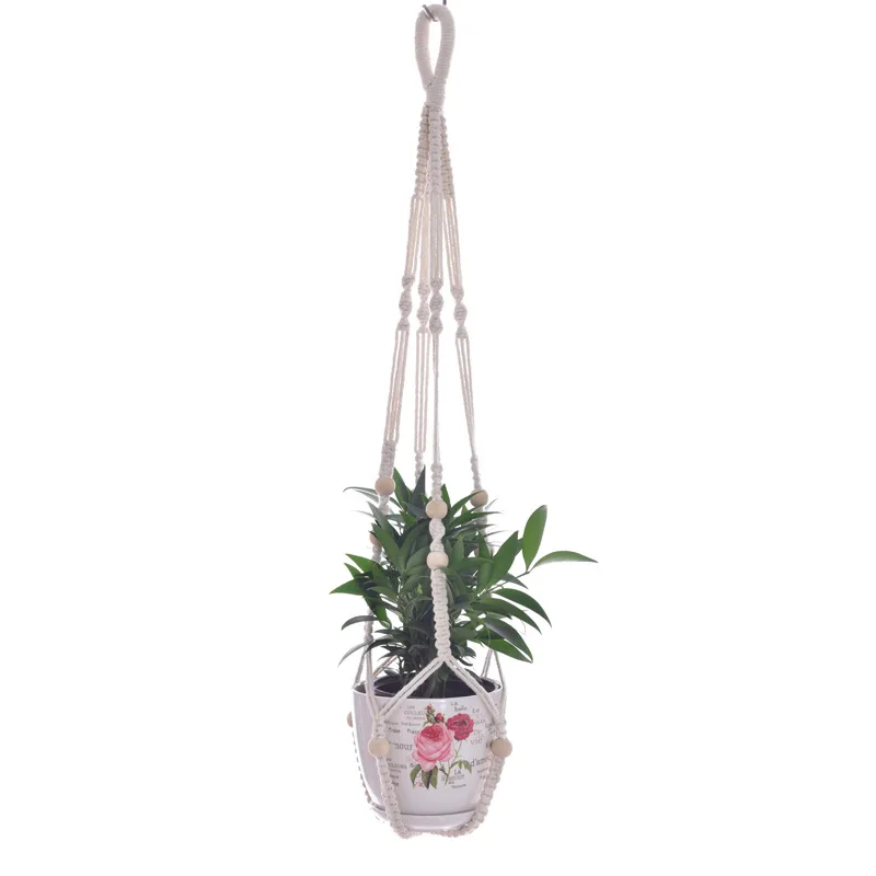 Flower pot net pocket hand-made creative European-style pastoral wind hanging basket hand-made DIY net pocket can be customized
Flower pot net pocket hand-made creative European-style pastoral wind hanging basket hand-made DIY net pocket can be customized