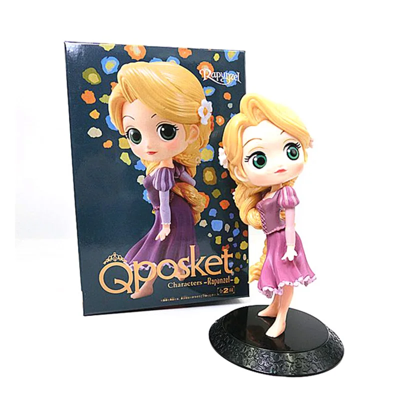 Кукла Принцесса Disney Q Posket Белоснежка Рапунцель Ариэль Мулан Золушка Белль аурор