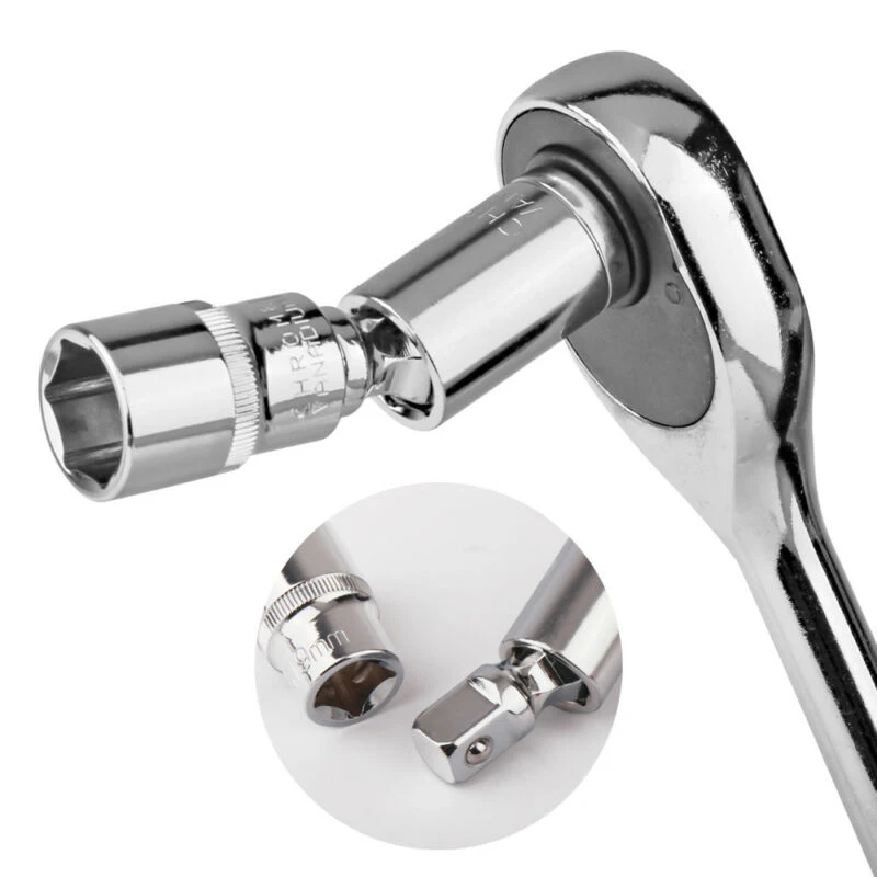 1/4\\\\\\\\\\\\\\\" 3/8\\\\\\\\\\\\\\\" 1/2\\\\\\\\\\\\\\\" Chrome Vanadium Steel Joint Socket Adapter Angle Extension Bar
1/4\\\\\\\\\\\\\\\" 3/8\\\\\\\\\\\\\\\" 1/2\\\\\\\\\\\\\\\" Chrome Vanadium Steel Joint Socket Adapter Angle Extension Bar
