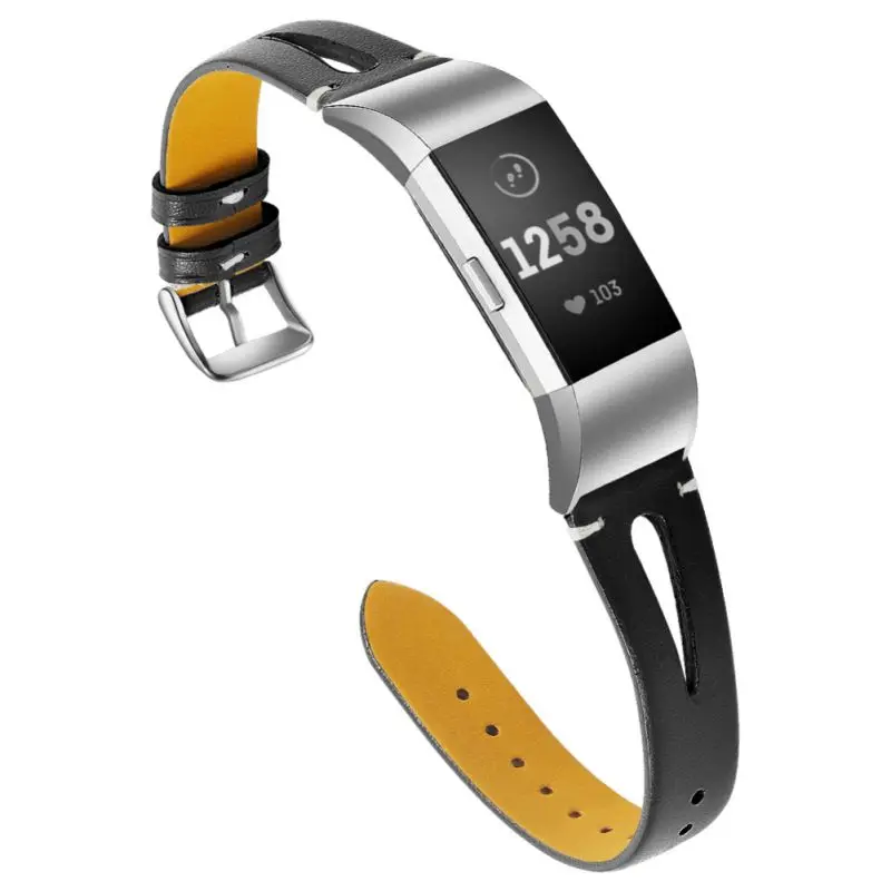 Ремешки из натуральной кожи совместимые с Fitbit Charge 2 сменные ремешки для женщин и