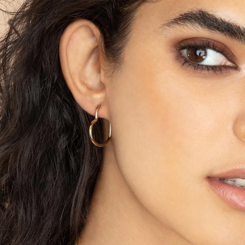 LOZRUNVE 2019 New Jewellery Rose Gold Broken Heart Hoop Earring 925 Silver
LOZRUNVE 2019 New Jewellery Rose Gold Broken Heart Hoop Earring 925 Silver