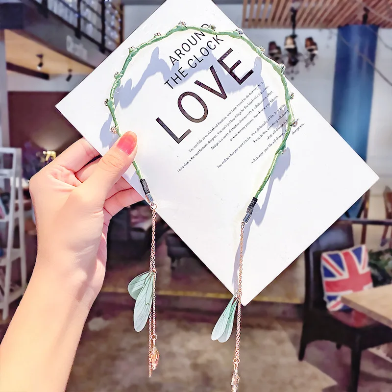 BEMAY Tassel Earring Hair Hoop Fashion Women Girls Hairbands Sweet Hair Bezel Streamer Pandent Headband Hair Accessories
BEMAY Tassel Earring Hair Hoop Fashion Women Girls Hairbands Sweet Hair Bezel Streamer Pandent Headband Hair Accessories