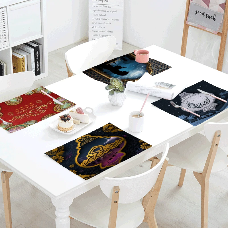 Muslim Ramadan Decoration For Home EID Linen Mats Eid Mubarak Decoration Muslim Mosque Decorative Supplies Baby Shower Decor Mat
Muslim Ramadan Decoration For Home EID Linen Mats Eid Mubarak Decoration Muslim Mosque Decorative Supplies Baby Shower Decor Mat