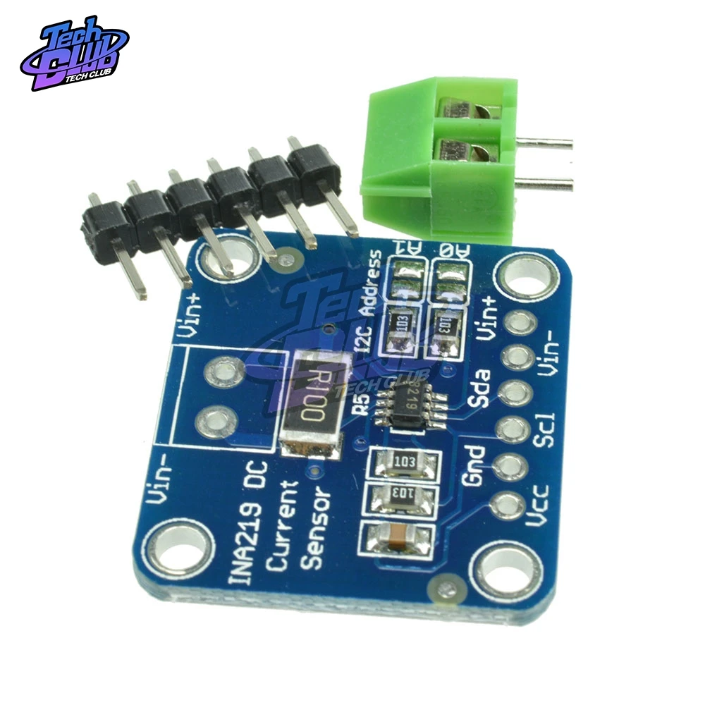 INA219 DC ток источник питания сенсор Breakout плата модуль датчика I2C интерфейс для Arduino DIY DC INA219B 
INA219 DC ток источник питания сенсор Breakout плата модуль датчика I2C интерфейс для Arduino DIY DC INA219B