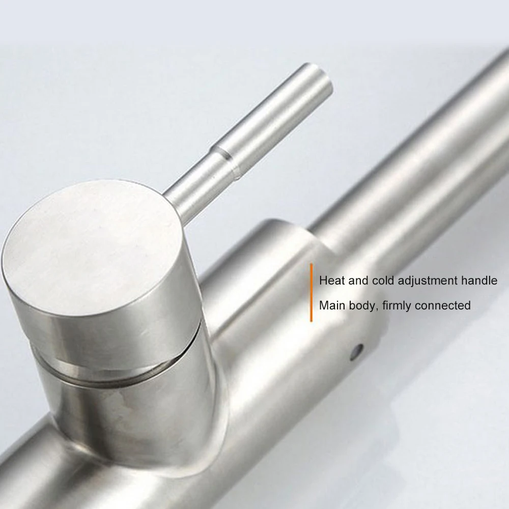 Stainless Steel Pull-out Kitchen Duplex Faucet Nickel Single Hole Spout Kitchen Sink Mixer Stream Sprayer Chrome Black Mixer Tap
Stainless Steel Pull-out Kitchen Duplex Faucet Nickel Single Hole Spout Kitchen Sink Mixer Stream Sprayer Chrome Black Mixer Tap